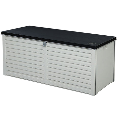 Image of Gardeon Outdoor Storage Box Bench Seat Toy Tool Sheds 390L