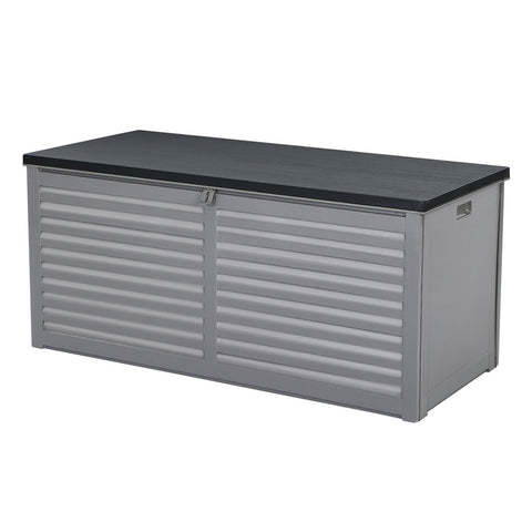 Image of Gardeon Outdoor Storage Box Bench Seat Garden Sheds Chest 490L