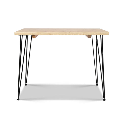 Image of wooden dining table
