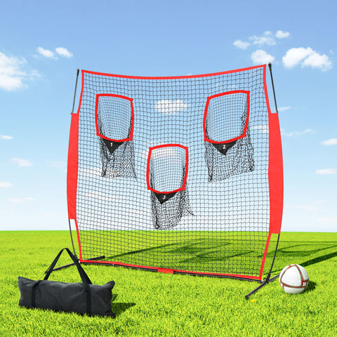 Image of Everfit 1.8m Football Soccer Net Portable Goal Net Training 3 Target Zone