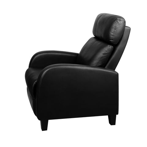 Image of Artiss PU Leather Reclining Armchair - Black