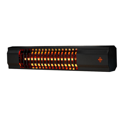 Image of Devanti Electric Strip Heater Infrared Radiant Heaters Reamote control 2000W