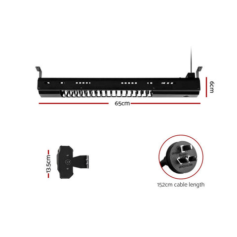 Image of Devanti Electric Strip Heater Infrared Radiant Heaters Reamote control 2000W