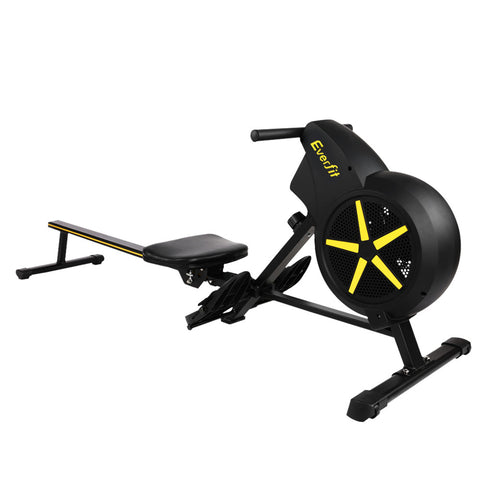 Image of Everfit Rowing Exercise Machine Rower Resistance Fitness Home Gym Cardio Air