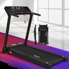 Everfit Treadmill Electric Home Gym Fitness Excercise Knob Foldable 420mm Black