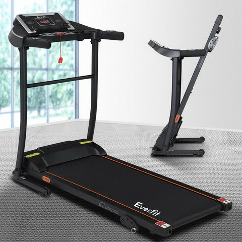 Image of Everfit Electric Treadmill Incline Home Gym Exercise Machine Fitness 400mm - 106cm x 136cm