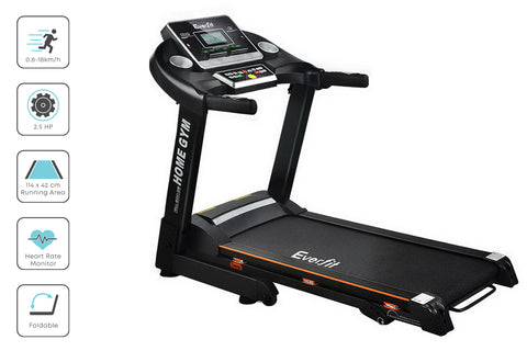 Image of Everfit Electric Treadmill 420mm 18kmh Home Gym Exercise Machine Fitness Equipment Physical