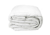 Duck Feather & Down Quilt 500GSM + Duck Feather and Down Pillows 2 Pack Combo - Double - White