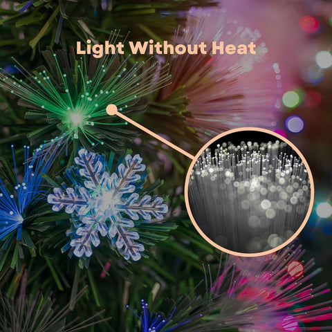 Image of Festiss 1.8m Fiber Optic Artificial Christmas Trees FS-TREE-02