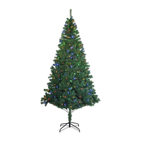 Image of Festiss 2.1m Christmas Tree With 4 Colour LED FS-TREE-06