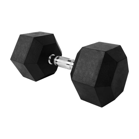 Image of VERPEAK Rubber Hex Dumbbells 20kg - VP-DB-108 / VP-DB-108-LX