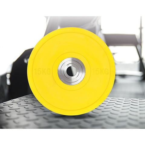 Image of 15KG PRO Olympic Rubber Bumper Weight Plate