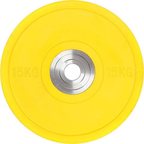 Image of 15KG PRO Olympic Rubber Bumper Weight Plate