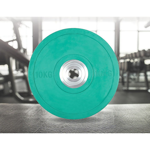 Image of 10KG PRO Olympic Rubber Bumper Weight Plate