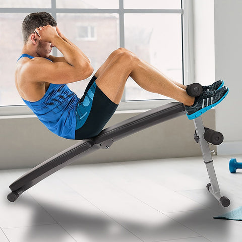 Image of Adjustable Abdominal Crunch Sit Up Bench