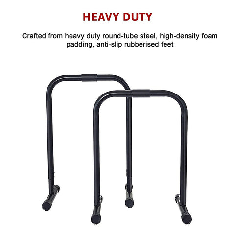 Image of Chin Dip Parallel Bar Push Up Dipping Equipment