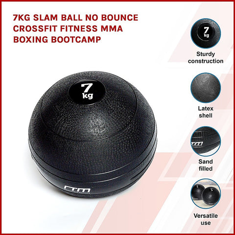 Image of 7kg Slam Ball No Bounce Crossfit Fitness MMA Boxing BootCamp