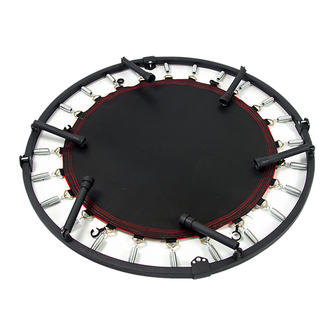 Image of Mini Rebounder Trampoline With Handle Rail