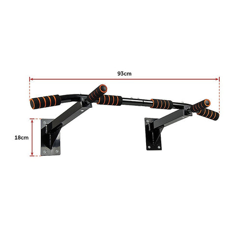 Image of Pull Up Bar Home Heavy Duty Ceiling Chin Up Bar Mounted Gym