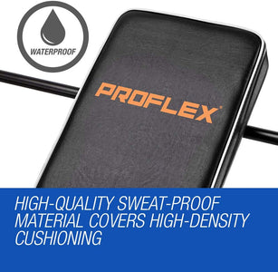 Proflex B300 Weight Bench Press with Leg Curl