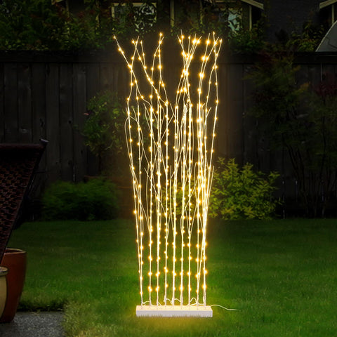 Image of Jingle Jollys 1.5M LED Christmas Tree Forest Light Branch Xmas Lights Warm White