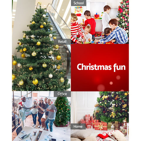 Image of Jingle Jollys 1.8M 6FT Christmas Tree Xmas Decoration Green Home Decor 800 Tips Green