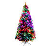 Jingle Jollys 2.4M 8FT LED Christmas Tree Xmas Optic Fiber Multi Colour Lights