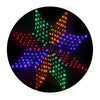 Jingle Jollys Christmas Motif Lights LED Star Net Waterproof Outdoor Colourful