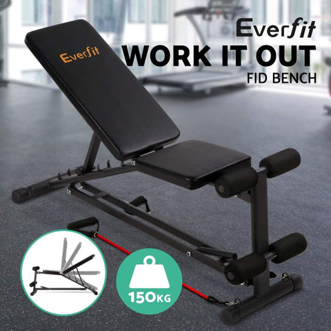 Image of Weight Bench for Gym Sit Up Bench Adjustable Home Gym Fitness Exercise Incline Benches Press