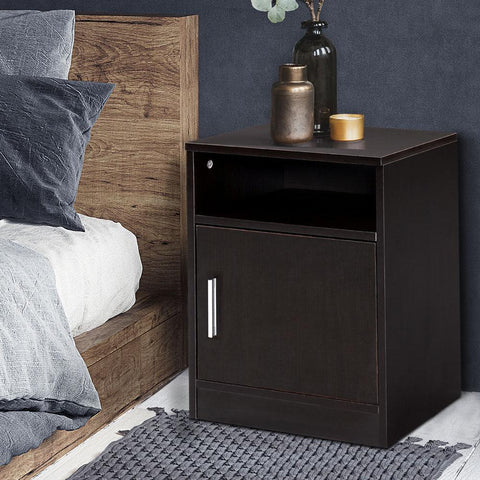 Image of bedside table brown