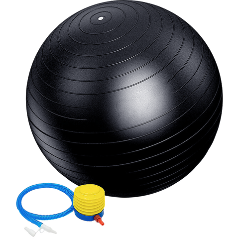 Image of 75cm Static Strength Exercise Stability Ball with Pump