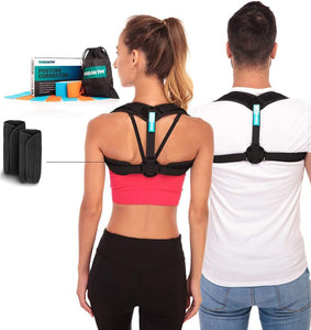 Posture Corrector - Adjustable Clavicle Brace to Comfortably Improve Bad Posture for Men and Women