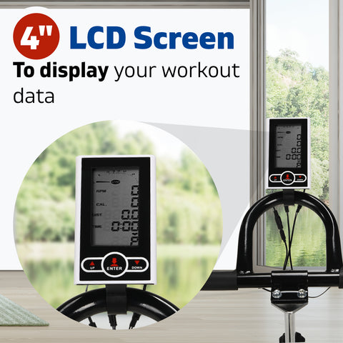 Image of spin bike lcd